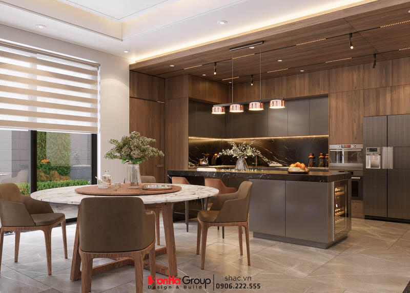 Thiết kế biệt thự hiện đại đẹp 2 tầng tại Tây Ninh - SH BTD 0096 12