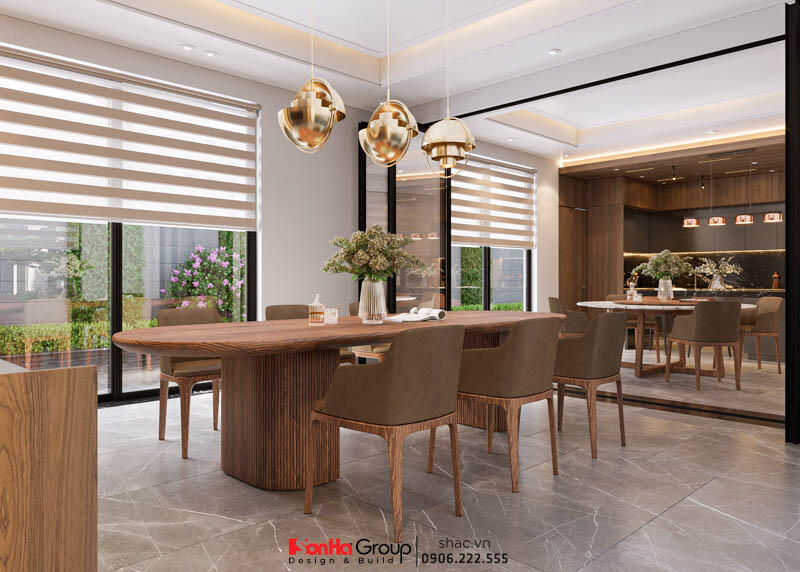 Thiết kế biệt thự hiện đại đẹp 2 tầng tại Tây Ninh - SH BTD 0096 13