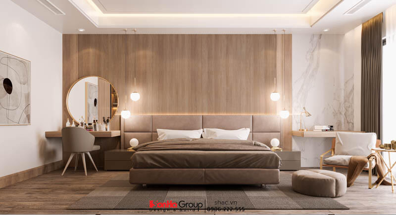 Thiết kế biệt thự hiện đại đẹp 2 tầng tại Tây Ninh - SH BTD 0096 19