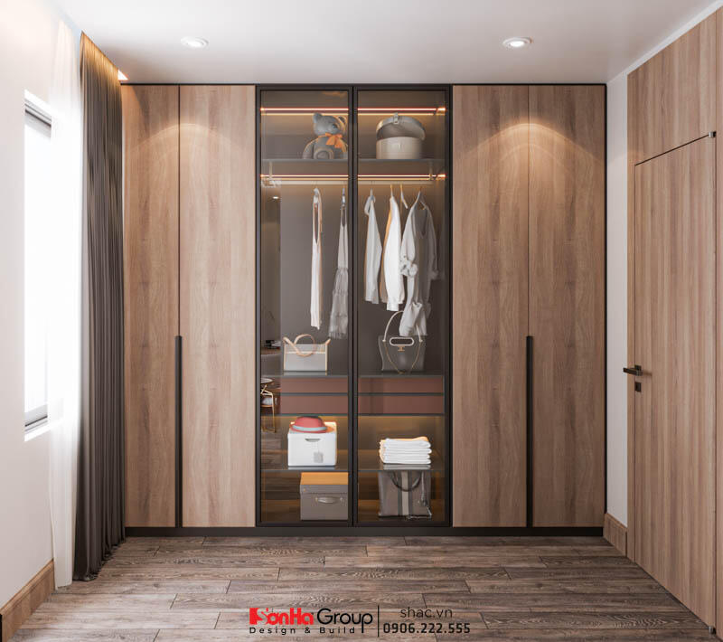 Thiết kế biệt thự hiện đại đẹp 2 tầng tại Tây Ninh - SH BTD 0096 21