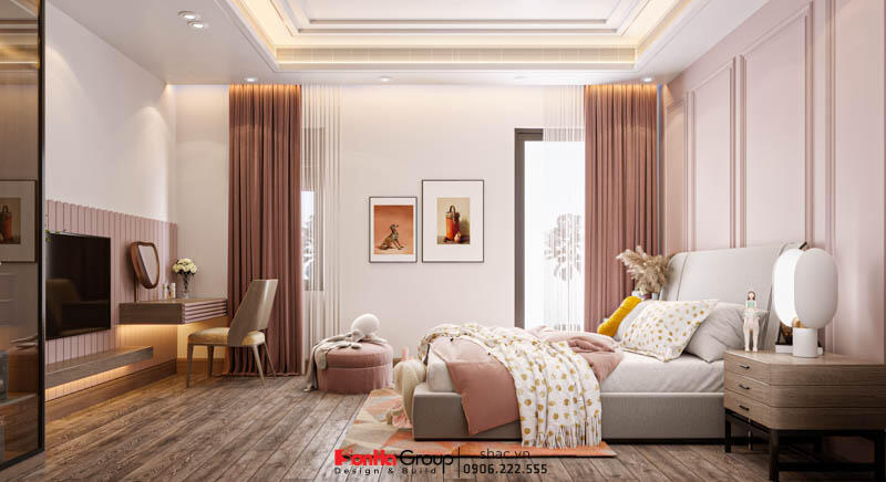 Thiết kế biệt thự hiện đại đẹp 2 tầng tại Tây Ninh - SH BTD 0096 25