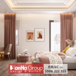 Thiết kế biệt thự hiện đại 2 tầng 1 tum 280m2 tại Sài Gòn - SH BTD 0093 31