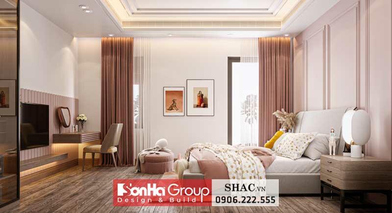 Thiết kế biệt thự hiện đại 2 tầng 1 tum 280m2 tại Sài Gòn - SH BTD 0093 15