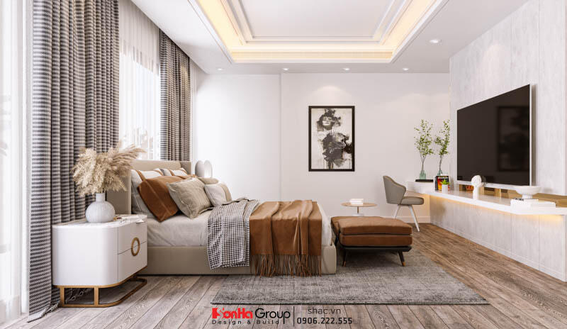 Thiết kế biệt thự hiện đại đẹp 2 tầng tại Tây Ninh - SH BTD 0096 28