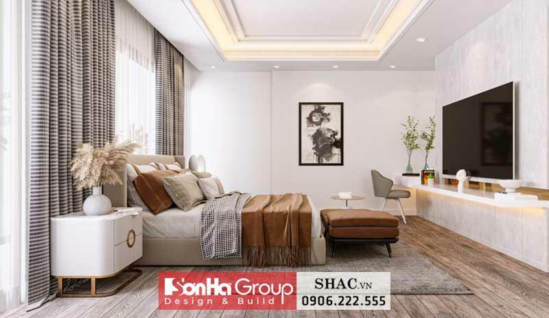 Thiết kế biệt thự hiện đại 2 tầng 1 tum 280m2 tại Sài Gòn - SH BTD 0093 16