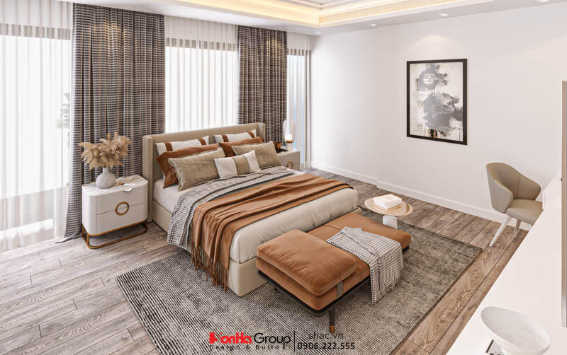 Thiết kế biệt thự hiện đại đẹp 2 tầng tại Tây Ninh - SH BTD 0096 29