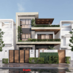 Thiết kế biệt thự hiện đại 3 tầng 238m2 tại Hải Phòng - SH BTD 0095 13