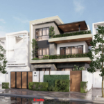 Thiết kế biệt thự hiện đại 3 tầng 238m2 tại Hải Phòng - SH BTD 0095 11