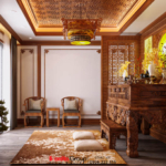 Thiết kế biệt thự hiện đại đẹp 2 tầng tại Tây Ninh - SH BTD 0096 67