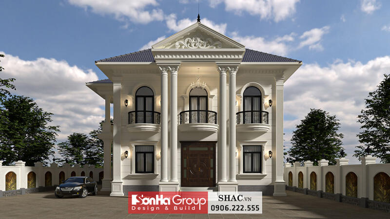 Công trình biệt thự đẹp 3 tầng Công trình biệt thự đẹp 3 tầng