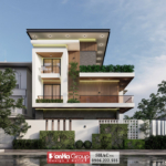 Mẫu biệt thự đẹp hiện đại tại Quảng Bình