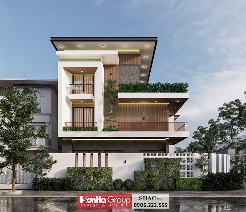 Mẫu biệt thự đẹp hiện đại tại Quảng Bình