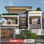 Mẫu biệt thự hiện đại tiện nghi 148m2