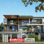 Mẫu biệt thự đẹp 3 tầng Hải Phòng