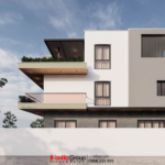 Thiết kế biệt thự hiện đại 3 tầng 238m2 tại Hải Phòng - SH BTD 0095 16