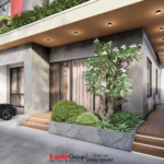 Thiết kế biệt thự hiện đại 3 tầng 238m2 tại Hải Phòng - SH BTD 0095 12