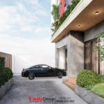 Thiết kế biệt thự hiện đại 3 tầng 238m2 tại Hải Phòng - SH BTD 0095 15