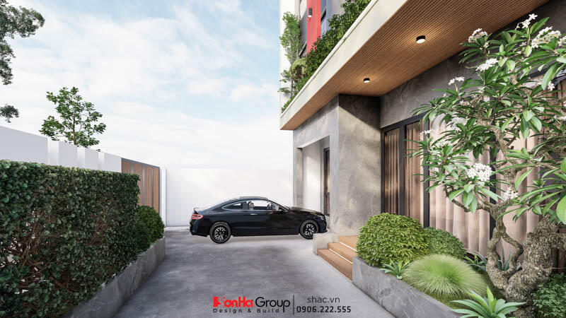 Thiết kế biệt thự hiện đại 3 tầng 238m2 tại Hải Phòng - SH BTD 0095 5