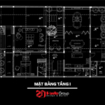 Mẫu biệt thự 2 tầng 1 tum tại Sài Gòn