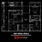 Thiết kế biệt thự 280m2