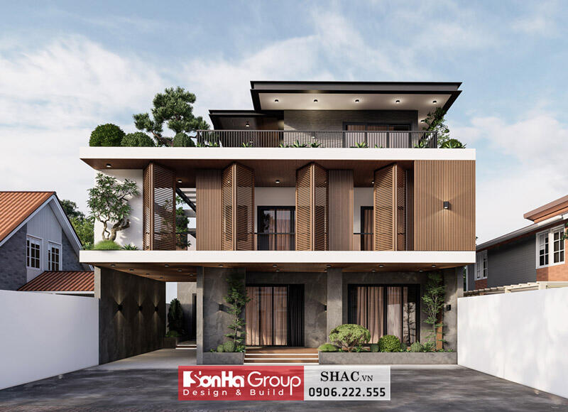 Kiến trúc biệt thự 2 tầng Sài Gòn Kiến trúc biệt thự 2 tầng Sài Gòn