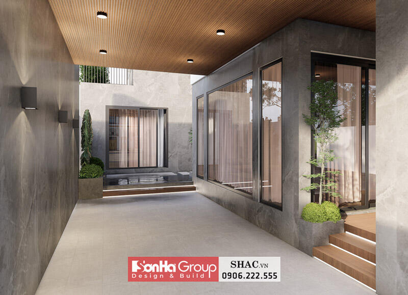 Công trình biệt thự hiện đại 280m2