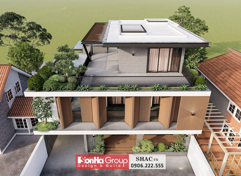 Mẫu biệt thự 280m2 Mẫu biệt thự 280m2