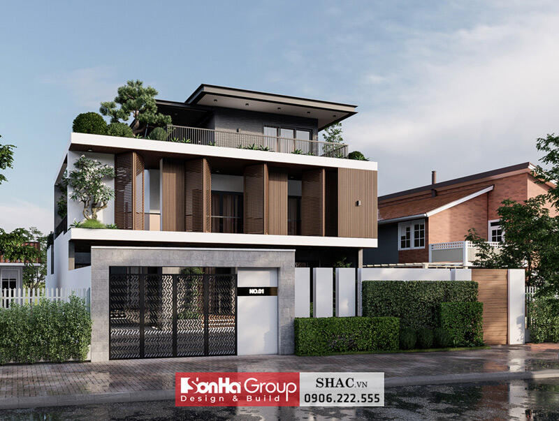 Mẫu biệt thự đẹp tại Sài Gòn