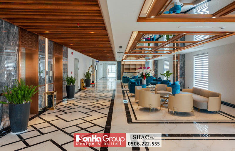 Sảnh khách sạn 8 tầng tại Phú Quốc