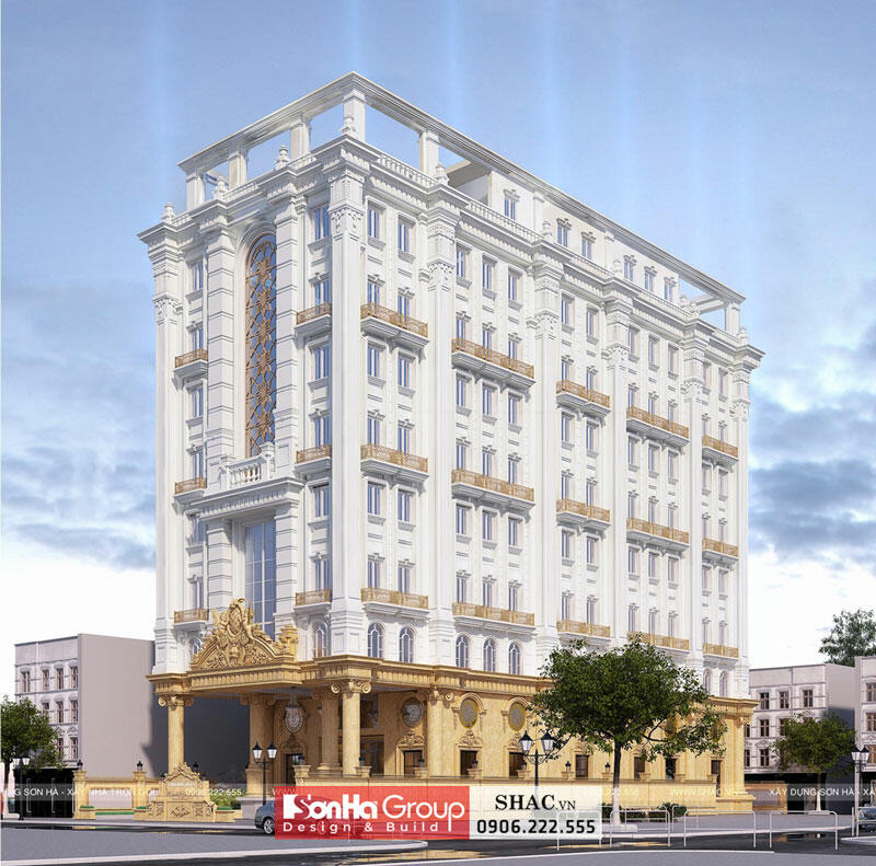 Khách sạn 8 tầng tân cổ điển