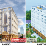 Mẫu khách sạn đẹp 3 sao tân cổ điển