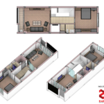 Mẫu nhà phố 69m2 tại Hải Phòng