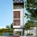 Nhà phố hiện đại 69m2 đẹp