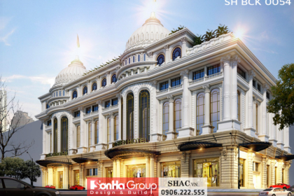 Trung tâm tiệc cưới 5 tầng 390m2