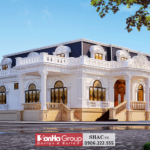 Thiết kế 1 tầng của biệt thự tân cổ điển 517m2