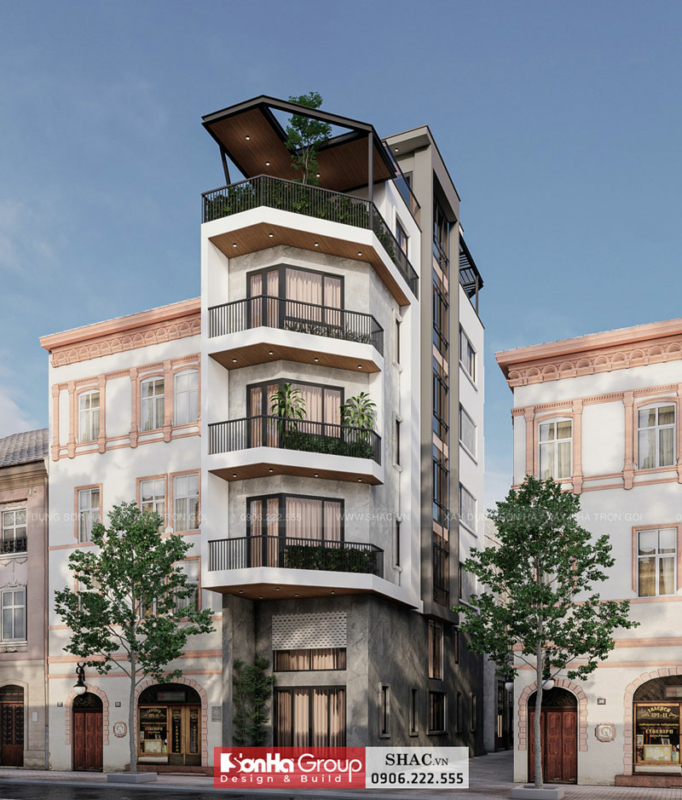 Thiết kế nhà phố theo phong cách hiện đại Sài Gòn