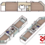 Thiết kế nhà ở hiện đại mặt tiền 4m