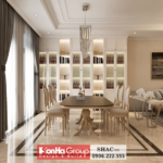 Thiết kế phòng bếp tông màu be