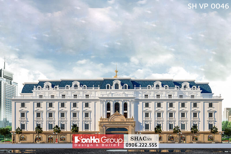 Thiết kế tòa nhà văn phòng đẹp tại Quảng Ninh