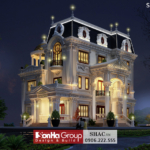 Mẫu biệt thự tân cổ điển 140m2 tại Hải Phòng