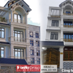 Thiết kế nhà phố tân cổ điển đẹp