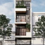 Nhà phố hiện đại đẹp tại Bắc Ninh