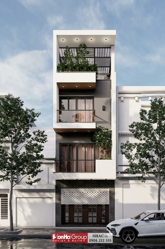 Nhà phố hiện đại đẹp tại Bắc Ninh