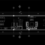 Bản vẽ chi tiết nhà phố hiện đại