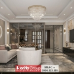 Thiết kế tân cổ điển trong nhà phố 3 tầng