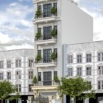 Mẫu nhà phố đẹp 3 tầng