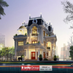 Thiết kế biệt thự tân cổ điển 3 tầng sang trọng