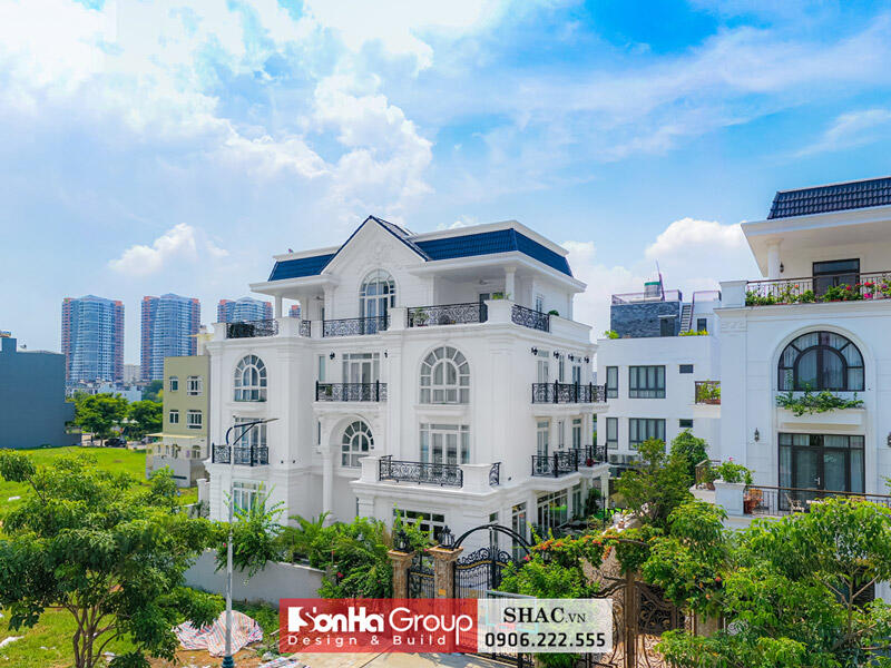 Từ thiết kế đến thi công biệt thự tân cổ điển tại Sài Gòn