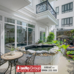 Hình ảnh thực tế thiết kế tân cổ điển 4 tầng