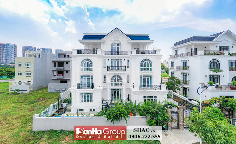 Mẫu biệt thự 252m2 sang trọng